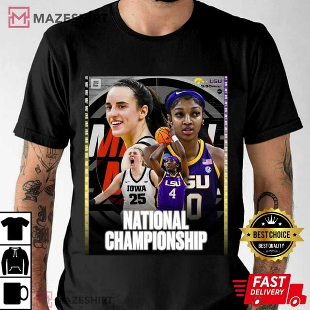 Official Iowa Vs Lsu 2023 Ncaa National Championship , Unisex TShirt