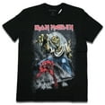Official Iron Maiden Eddie The Number of the Album TShirt (front/back