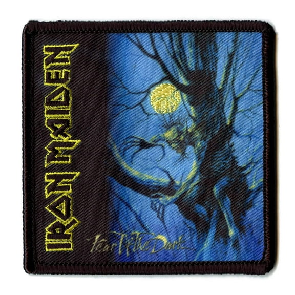 Official Iron Maiden Patch Fear Of The Dark Sublimated Embroidery Iron On