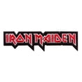 thumbnail image 1 of Official Iron Maiden Patch Red Logo Embroidered Iron On, 1 of 2
