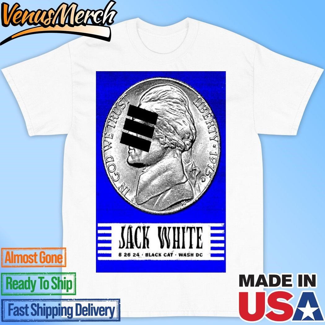Official Jack White In Washington Dc On August 26 2024 Tour Poster