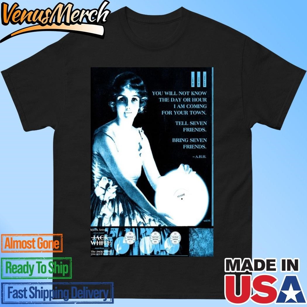 Official Jack White Toads Place New Haven Ct Sep 10 2024 Poster Shirt