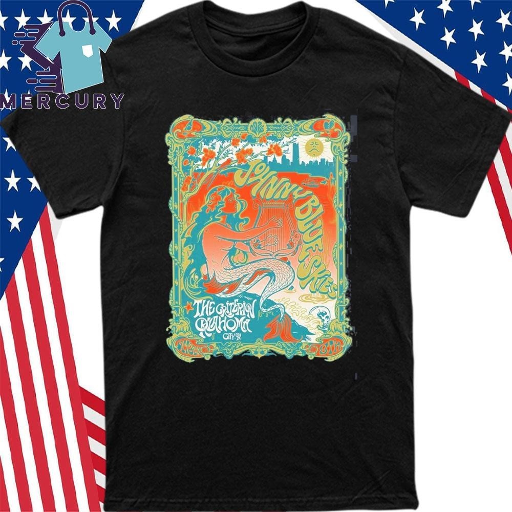 Official Johnny Blue Skies Limited Edition Poster For Show In Oklahoma At The Criterion On