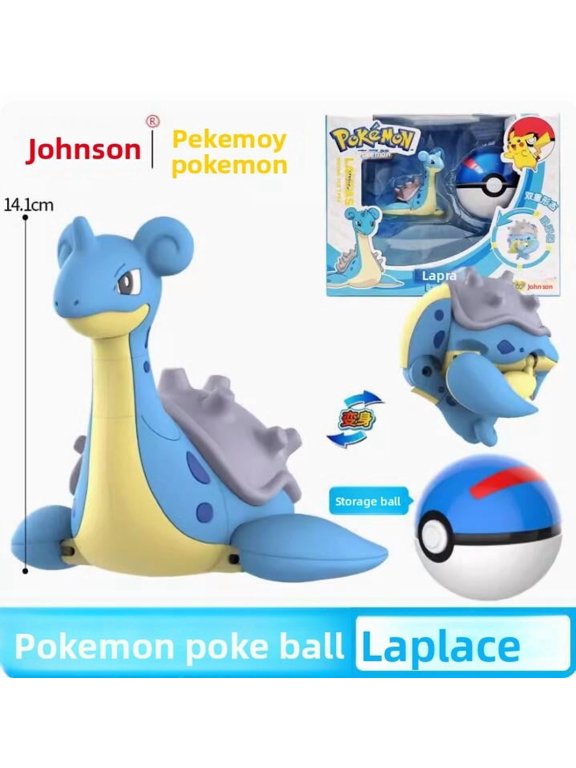 Official Johnson's Pokémon Pikachu Mewtwo Pokémon Ball Children's Boys Toy Set New