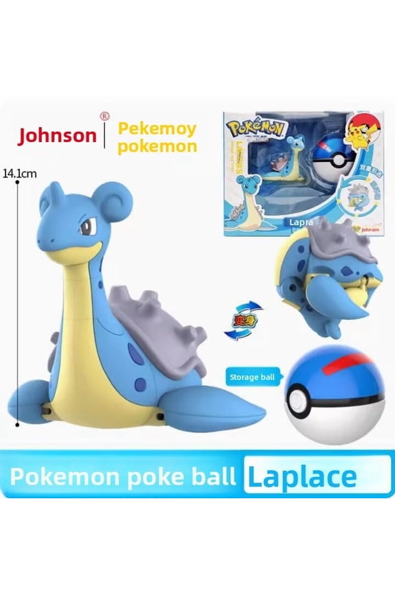 Official Johnson's Pokémon Pikachu Mewtwo Pokémon Ball Children's Boys Toy Set New