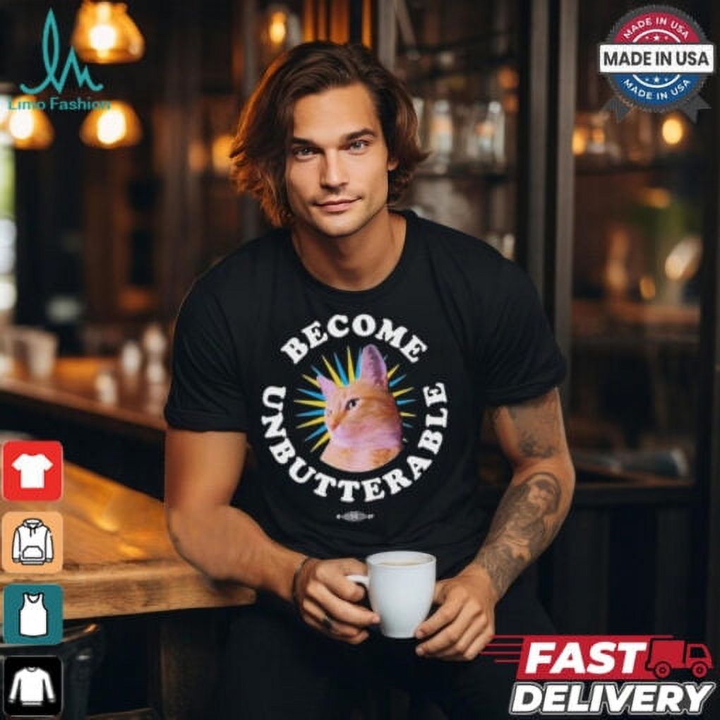 Official Jorts the cat unbutterable T shirt