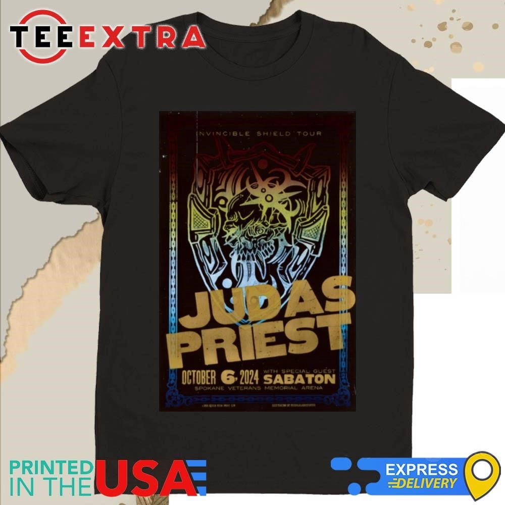 Official Judas Priest October 6 2024 Spokane Veterans Memorial Arena