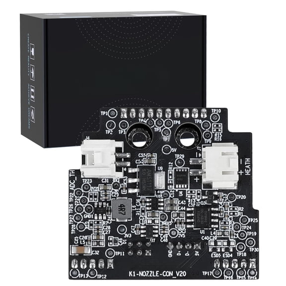 Official K2 SE Toolhead Board, K2 SE PCB Board_GD32F303CBT6, High Performance MCU, Plug & Play Installation, Official Hotend Adapter Plate for K2 SE Printer