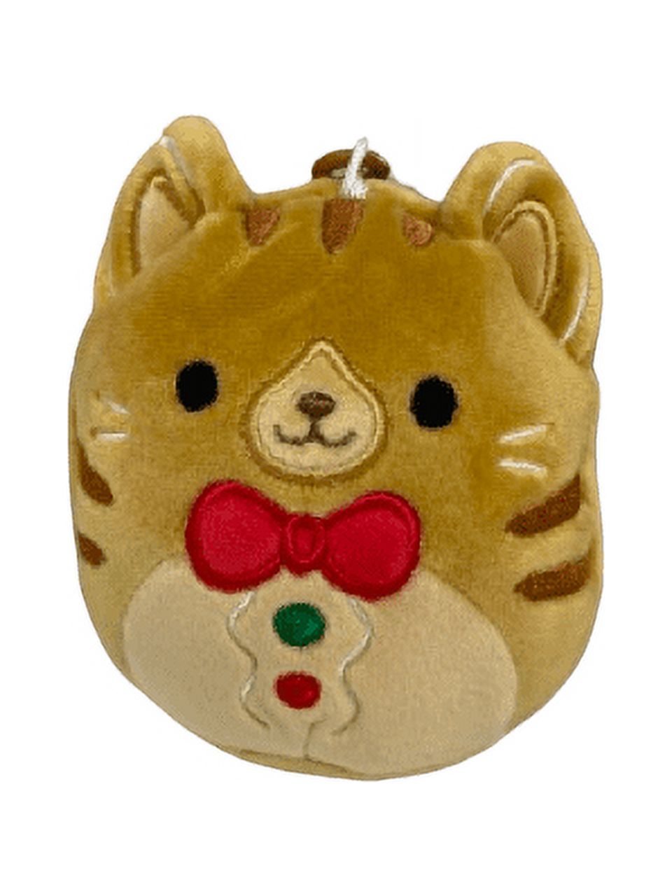 Official KellyToy Christmas Squishmallow Clip Jones the Cat