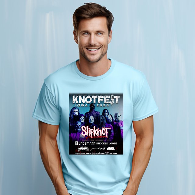 Official Knotfest Iowa 2024 Water Park Des Moines IA September Slipknot