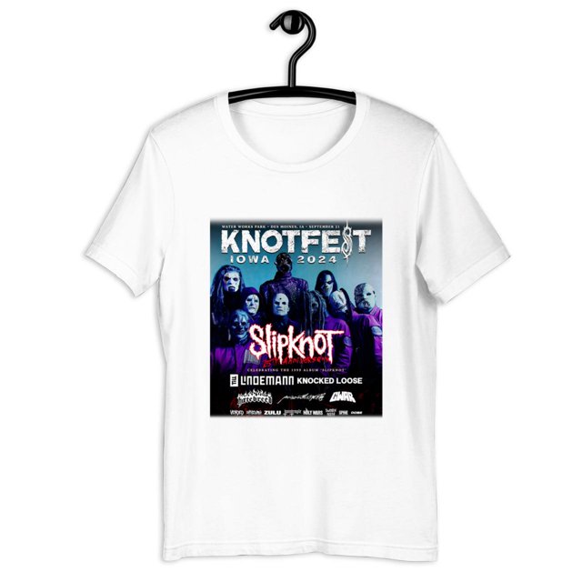 Official Knotfest Iowa 2024 Water Park Des Moines IA September Slipknot