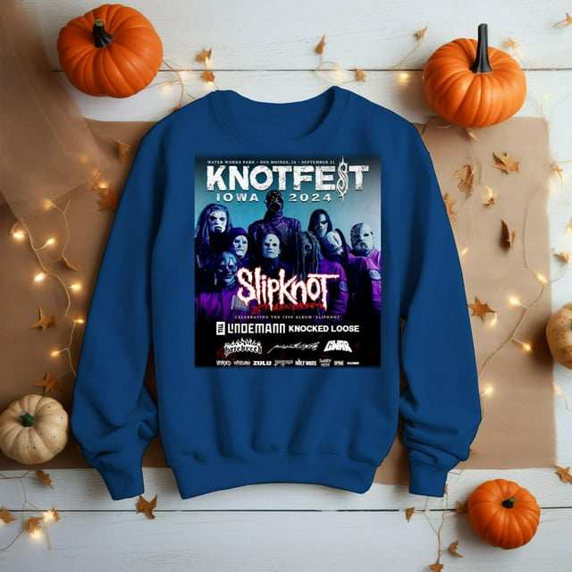 Official Knotfest Iowa 2024 Water Park Des Moines IA September Slipknot