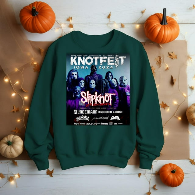 Official Knotfest Iowa 2024 Water Park Des Moines IA September Slipknot