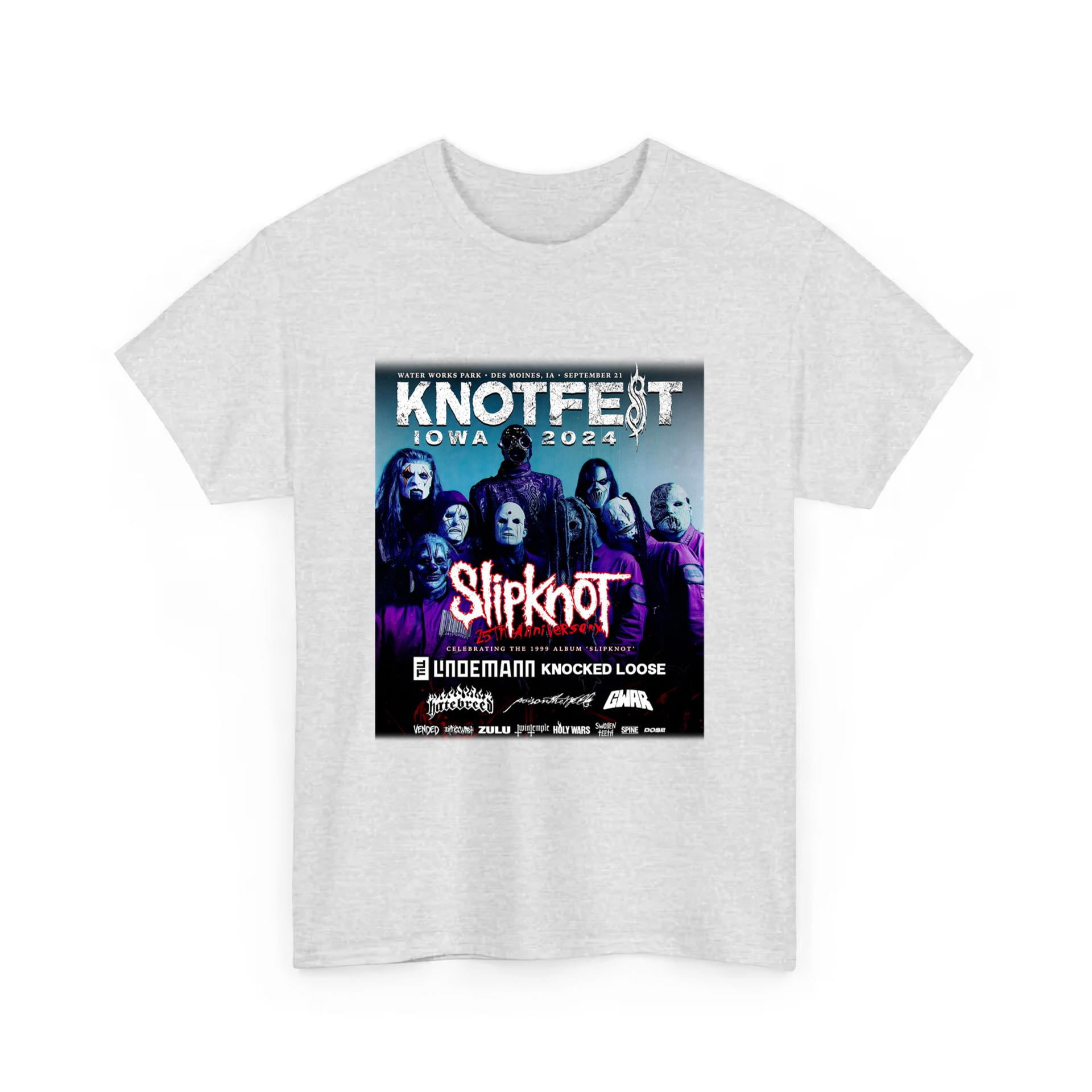 Official Knotfest Iowa 2024 Water Park Des Moines IA September Slipknot