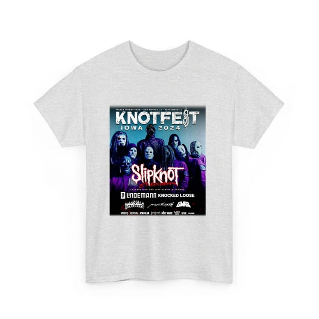 Official Knotfest Iowa 2024 Water Park Des Moines IA September Slipknot