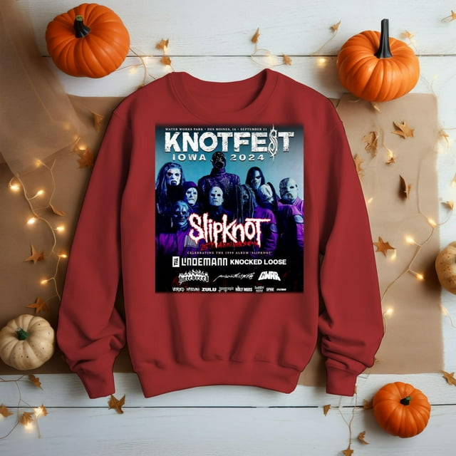 Official Knotfest Iowa 2024 Water Park Des Moines IA September Slipknot