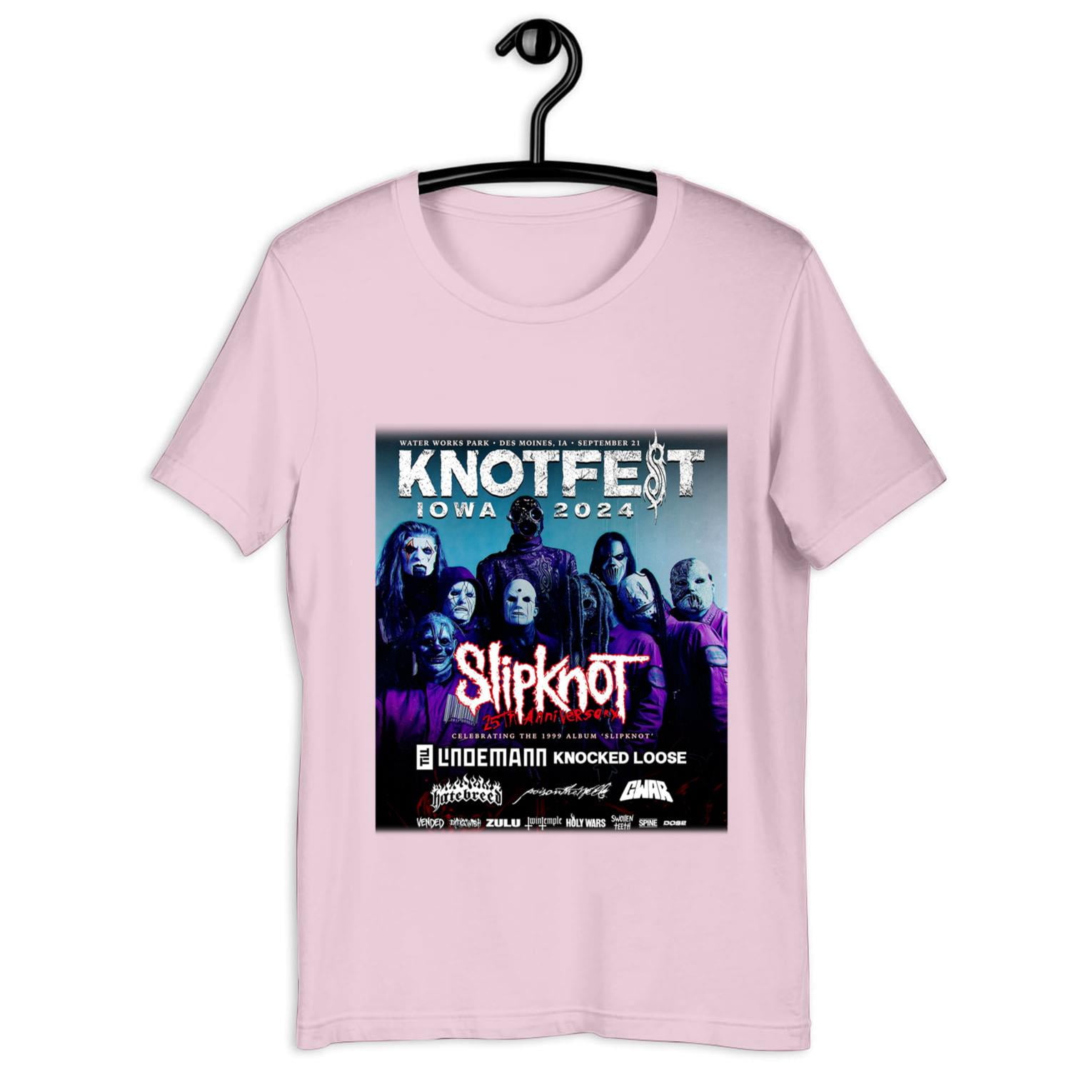 Official Knotfest Iowa 2024 Water Park Des Moines IA September Slipknot