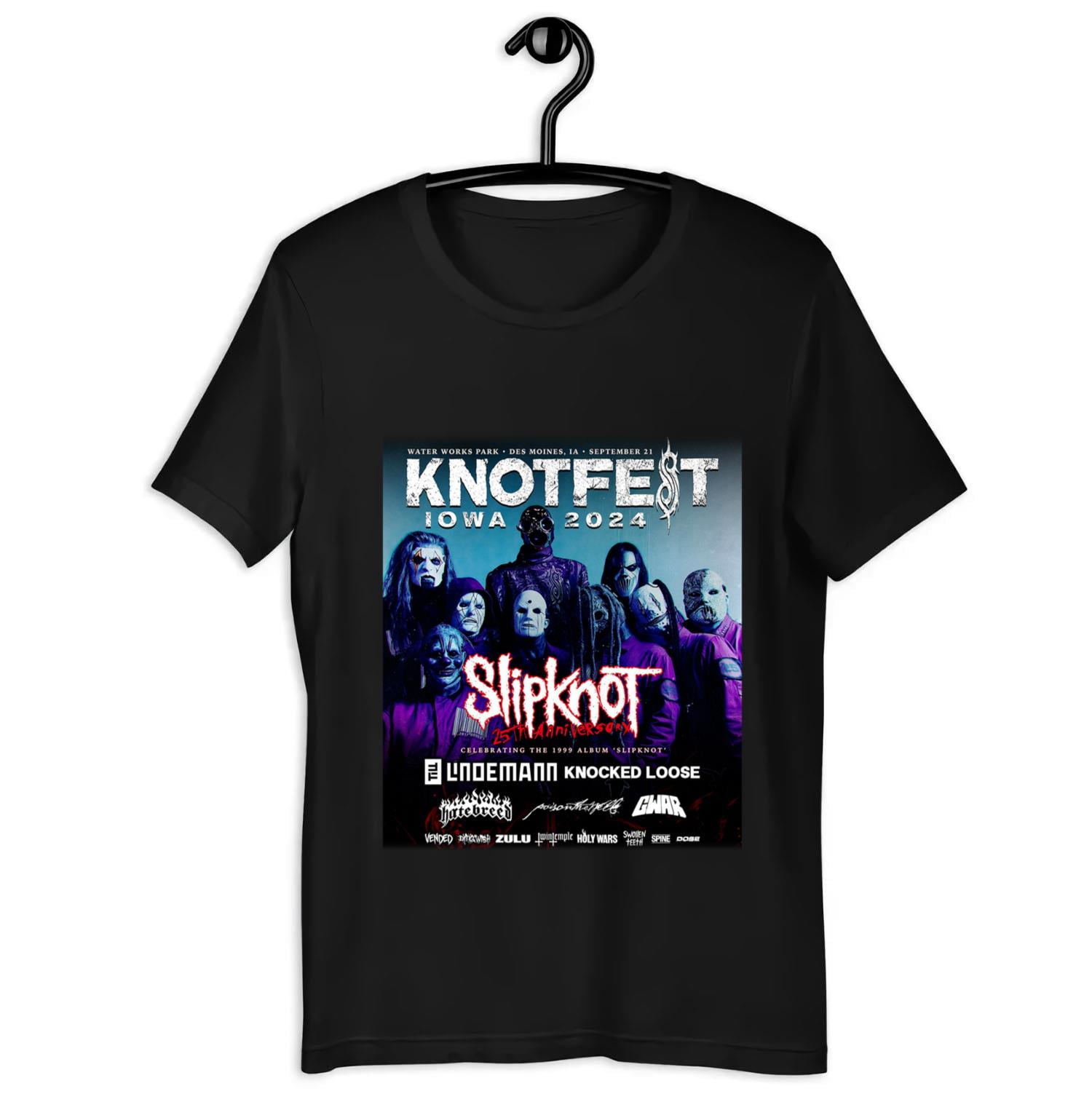 Official Knotfest Iowa 2024 Water Park Des Moines IA September Slipknot ...