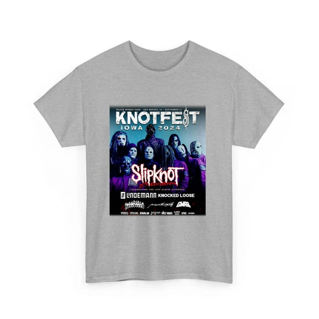 Official Knotfest Iowa 2024 Water Park Des Moines IA September Slipknot