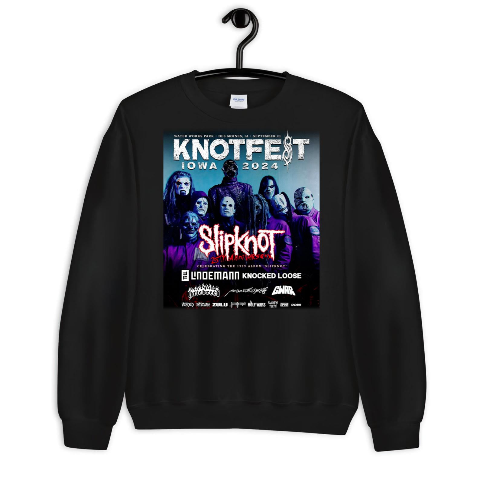 Official Knotfest Iowa 2024 Water Park Des Moines IA September Slipknot