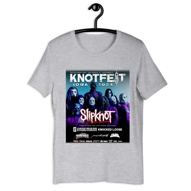 Official Knotfest Iowa 2024 Water Park Des Moines IA September Slipknot