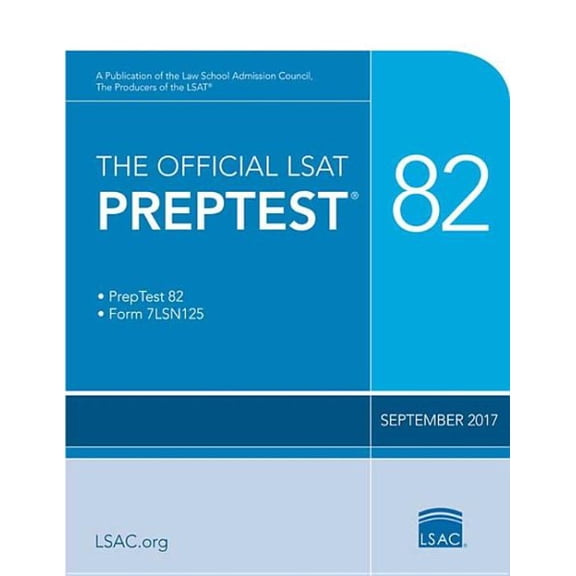 Official LSAT PrepTest: The Official LSAT PrepTest 82 (Paperback)