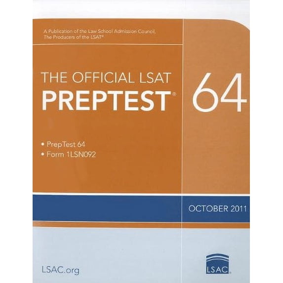 Official LSAT PrepTest: The Official LSAT Preptest 64 (Paperback)