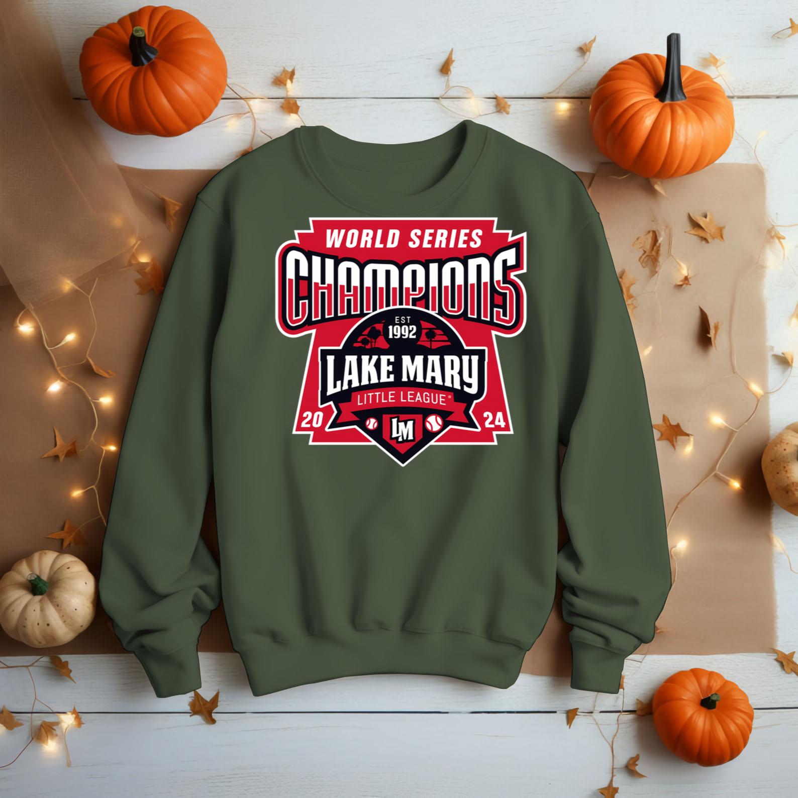 Official Lake Mary Little League 2024 World Series Champions Est 1992