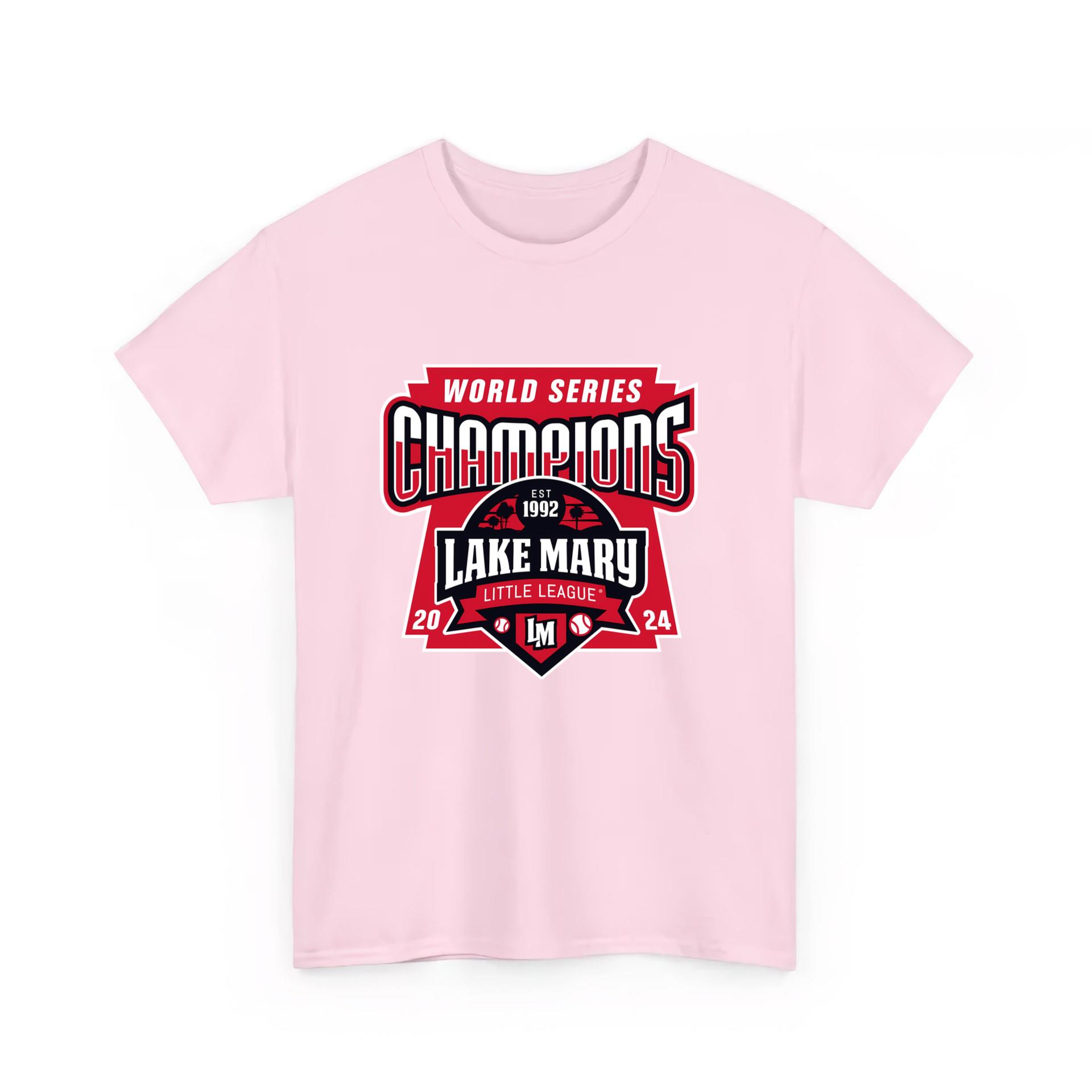 Official Lake Mary Little League 2024 World Series Champions Est 1992