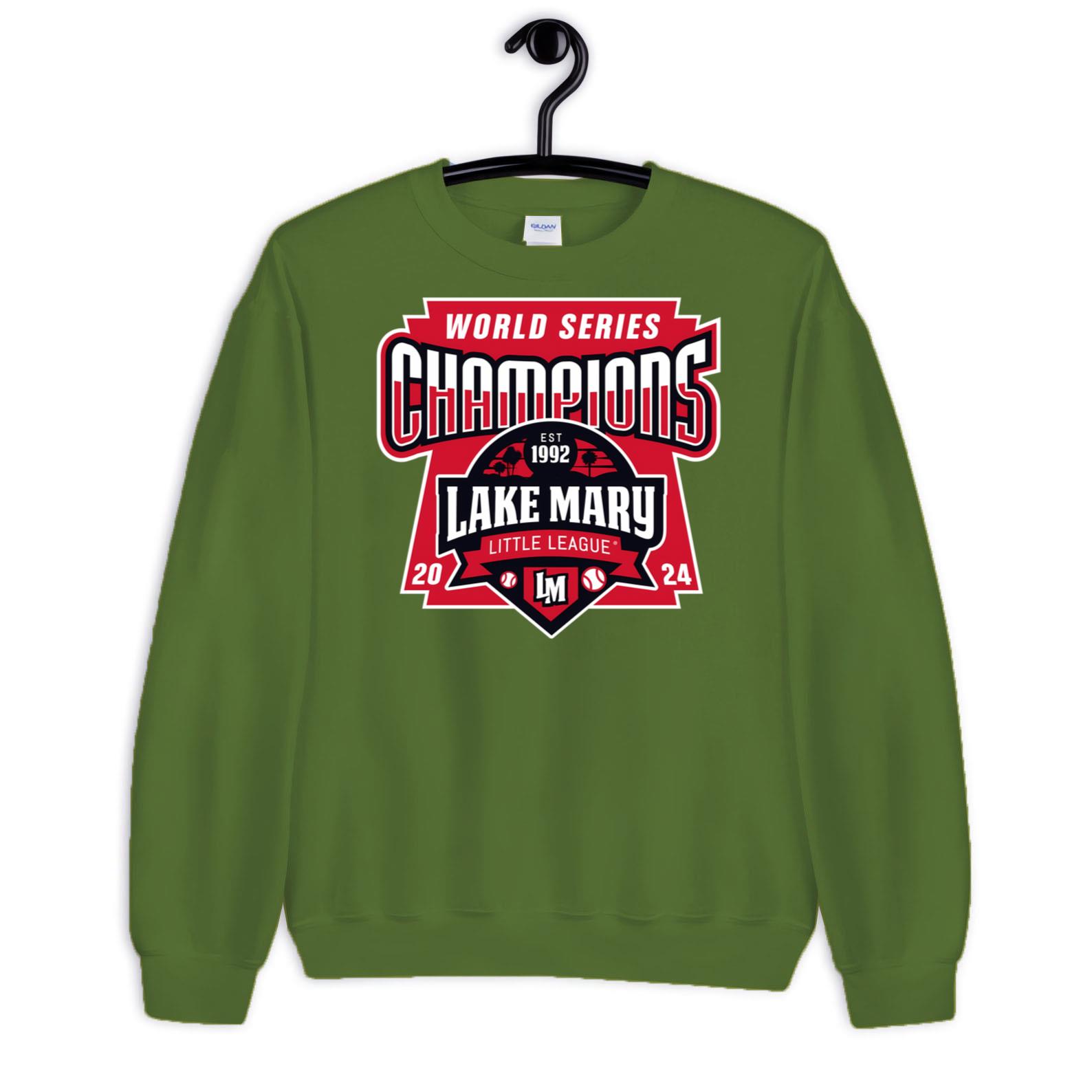 Official Lake Mary Little League 2024 World Series Champions Est 1992