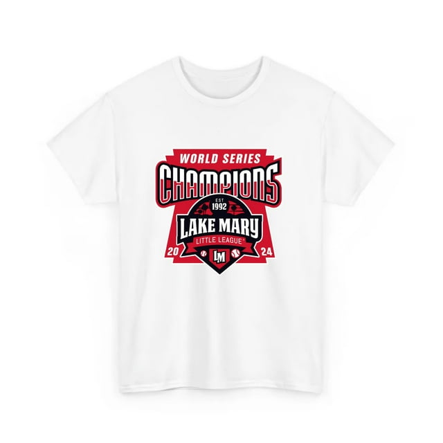 Official Lake Mary Little League 2024 World Series Champions Est 1992