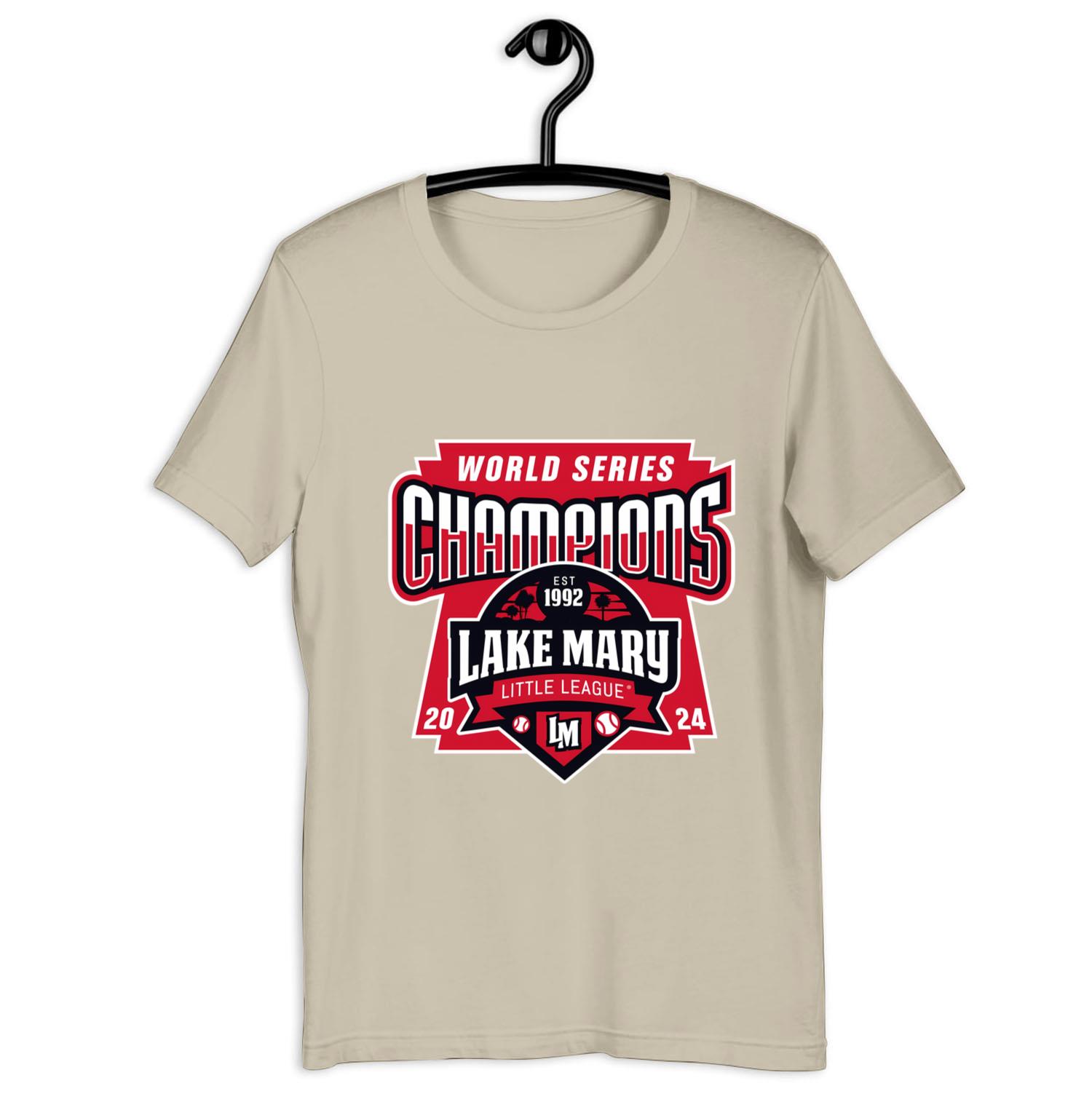 Official Lake Mary Little League 2024 World Series Champions Est 1992