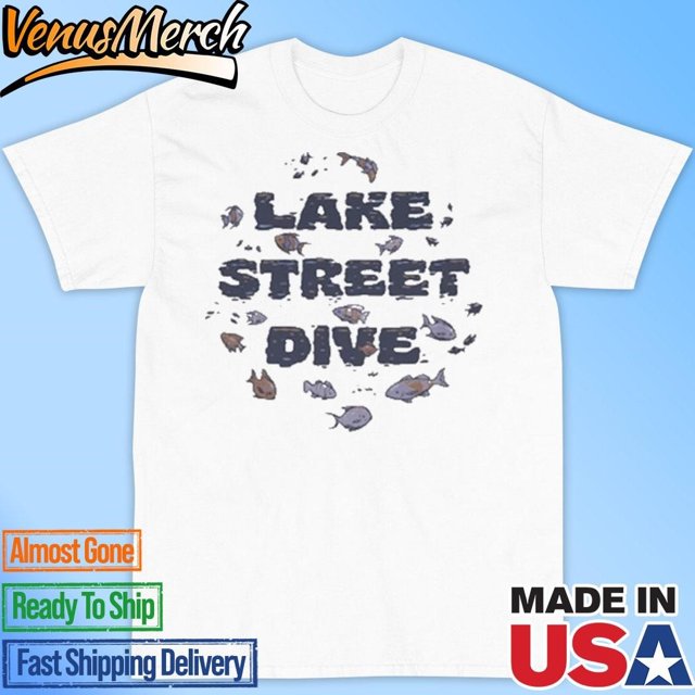 Official Lake Street Dive Underwater Logo Shirt