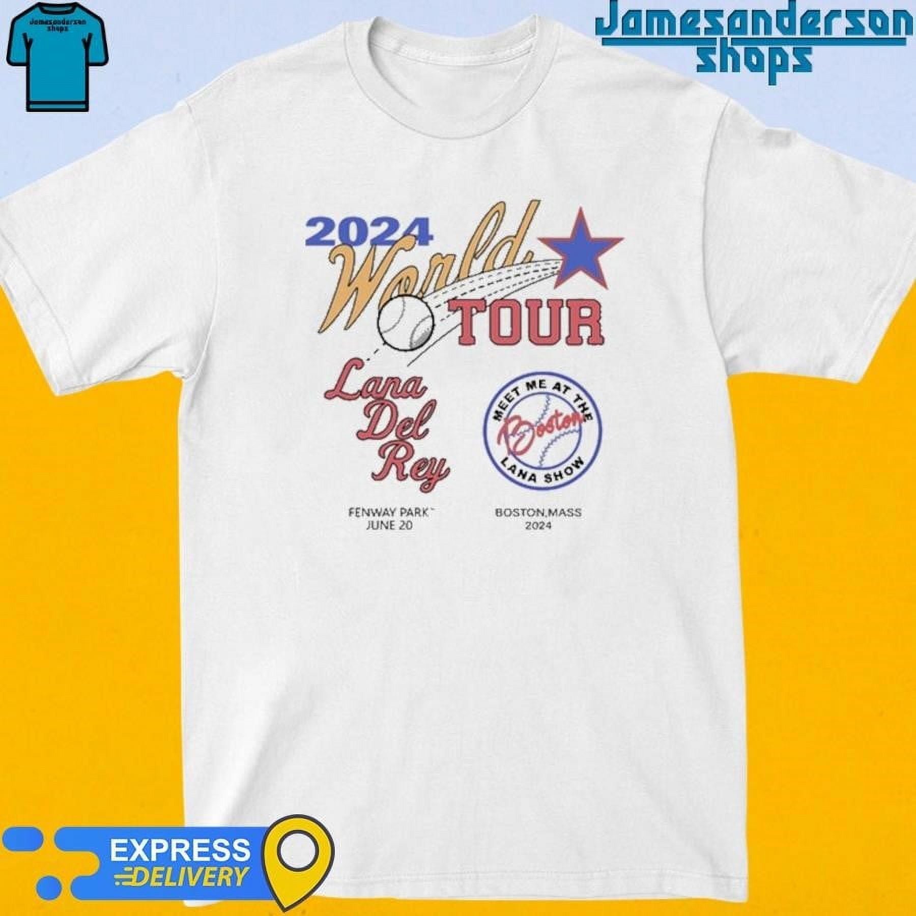 Official Lana Del Rey World Tour 2024 Shirt