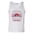 thumbnail image 1 of Official Legend Brady Football DT Adult Tank Top, 1 of 2