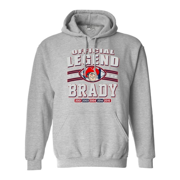 Official Legend Brady Football DT Sweatshirt Hoodie