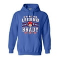 thumbnail image 1 of Official Legend Brady Football DT Sweatshirt Hoodie, 1 of 2