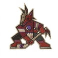 thumbnail image 1 of Official Licensed Arizona Coyotes NHL Team Hook Patch for Backpacks (Small) (Not an Iron-on Patch), 1 of 4