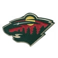thumbnail image 1 of Official Licensed Minnesota Wild NHL Team Hook Patch for Backpacks (Medium) (Not an Iron-on Patch), 1 of 4