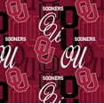 thumbnail image 1 of Official Licensed NCAA University of Oklahoma Letters Fabric by the Yard, 1 of 3