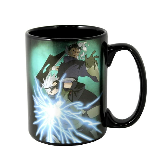 Naruto Shippuden Kakashi and Obito 16 Ounce Ceramic Mug