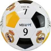 Official Licensed Real Madrid with Players' Names  Numbers Soccer Ball, Size 5