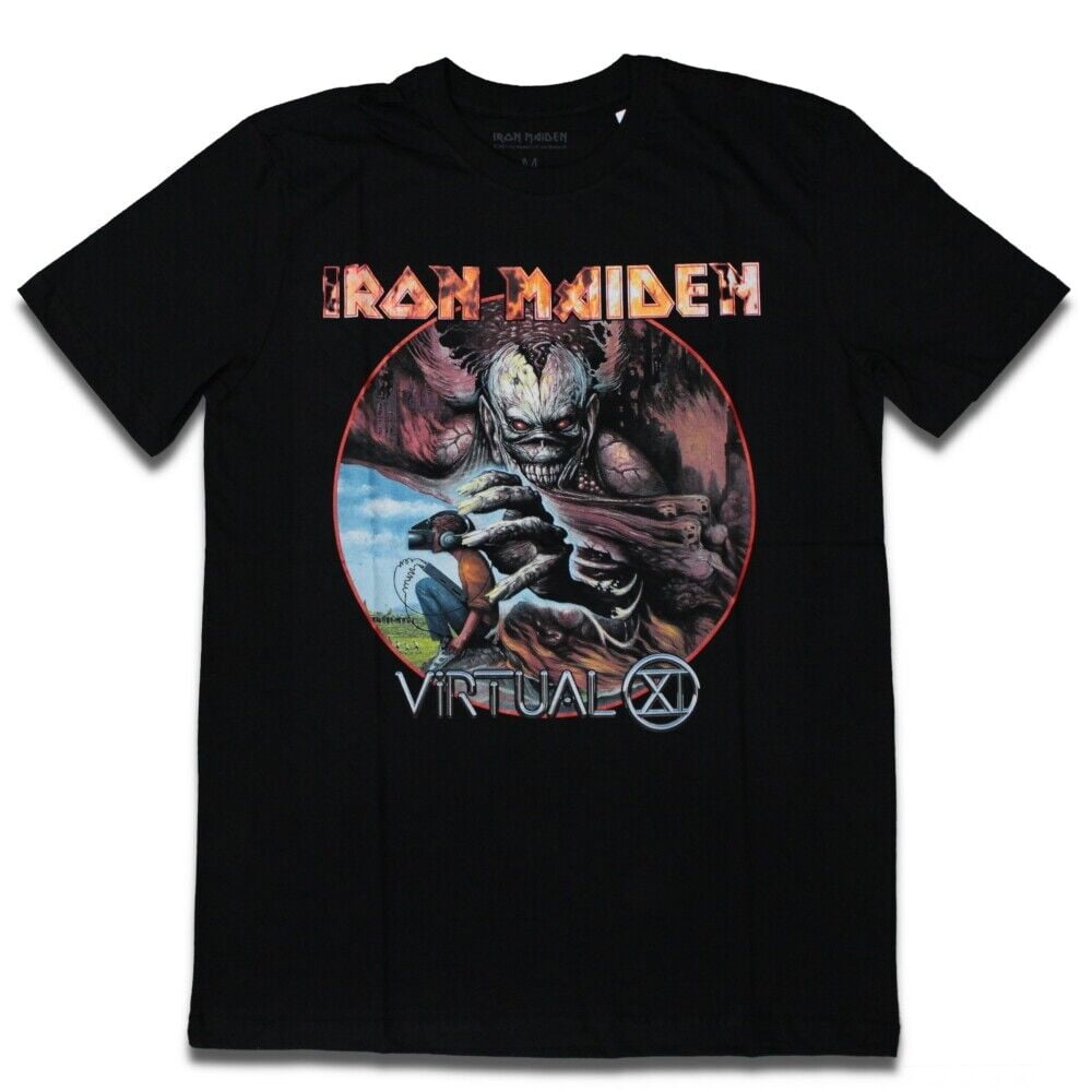 Official Licensed TShirt Iron Maiden Eddie Virtual XI (front/back