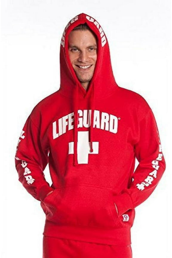 Official Lifeguard Hoodie Red East Cost Unisex