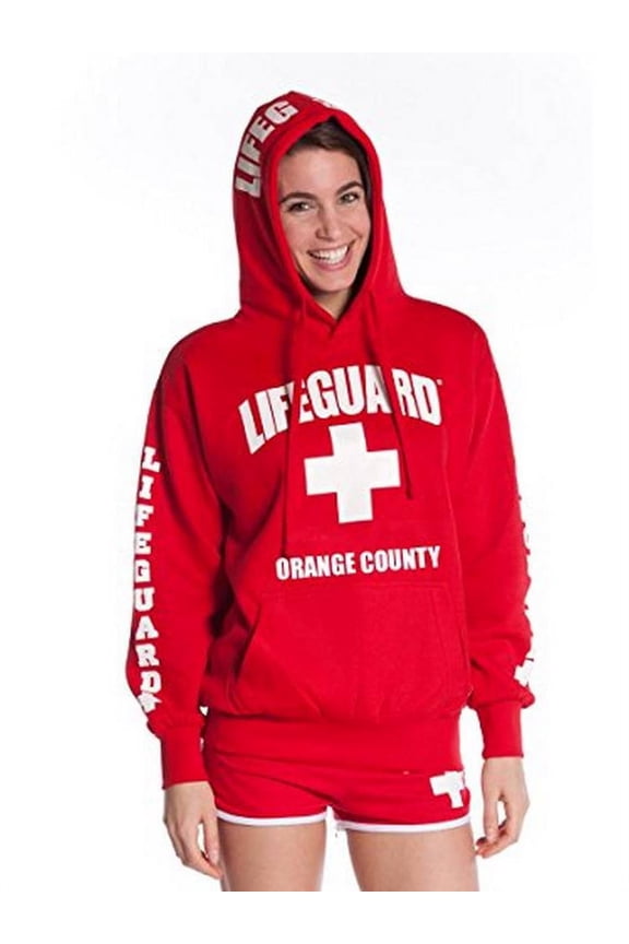 Official Lifeguard Ladies Orange County Hoodie