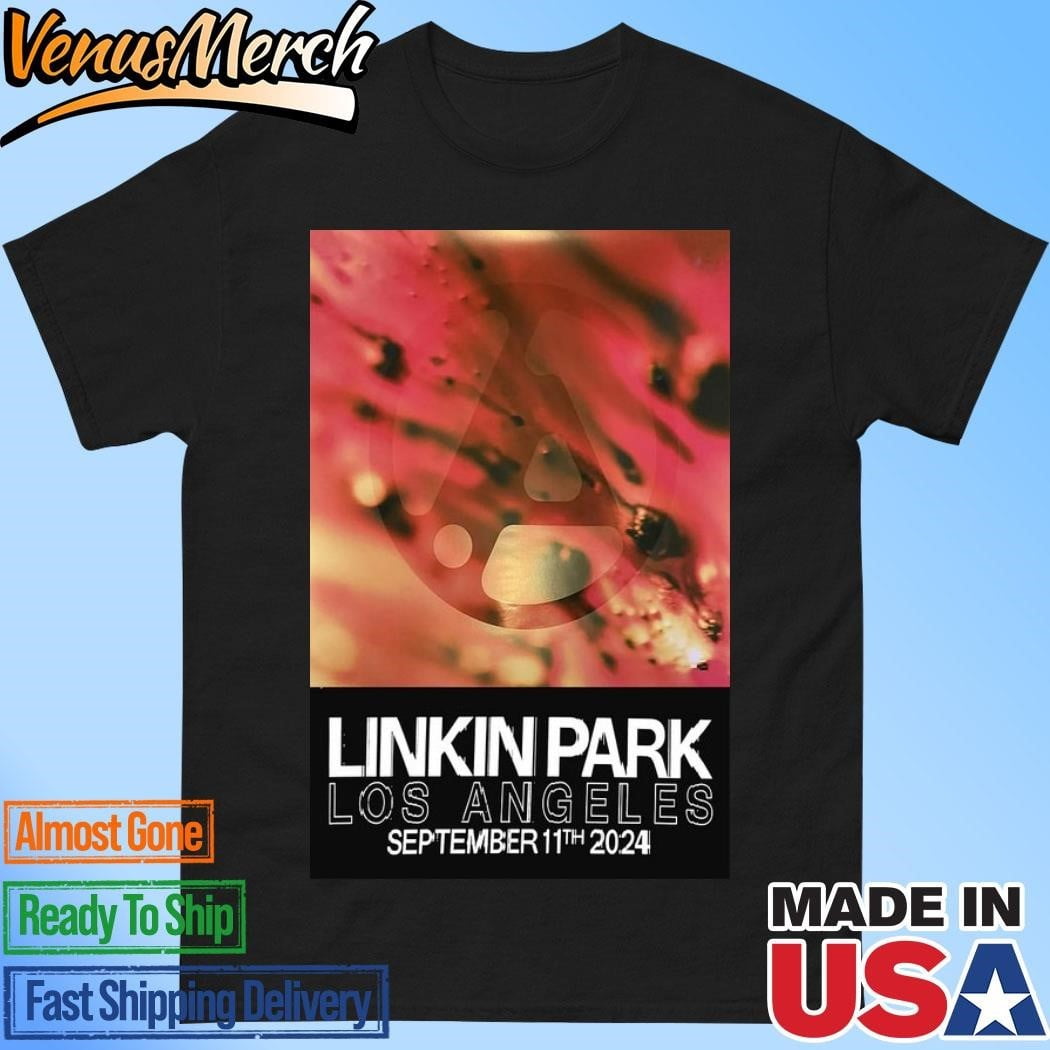 Official Linkin Park In Los Angeles Ca On September 11 2024 Tour Poster