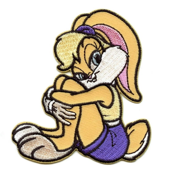 Official Looney Tunes Patch Lola Bunny Embroidered Iron On