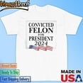 Official Luke Rudkowski Convicted Felon For President 2024 T-shirt ...