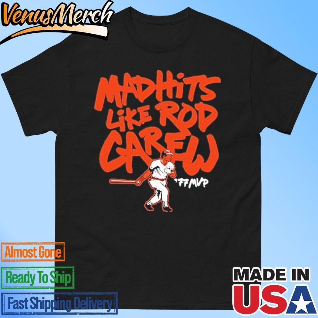 Official Mad Hits Like Rod Carew T-shirt - Walmart.com