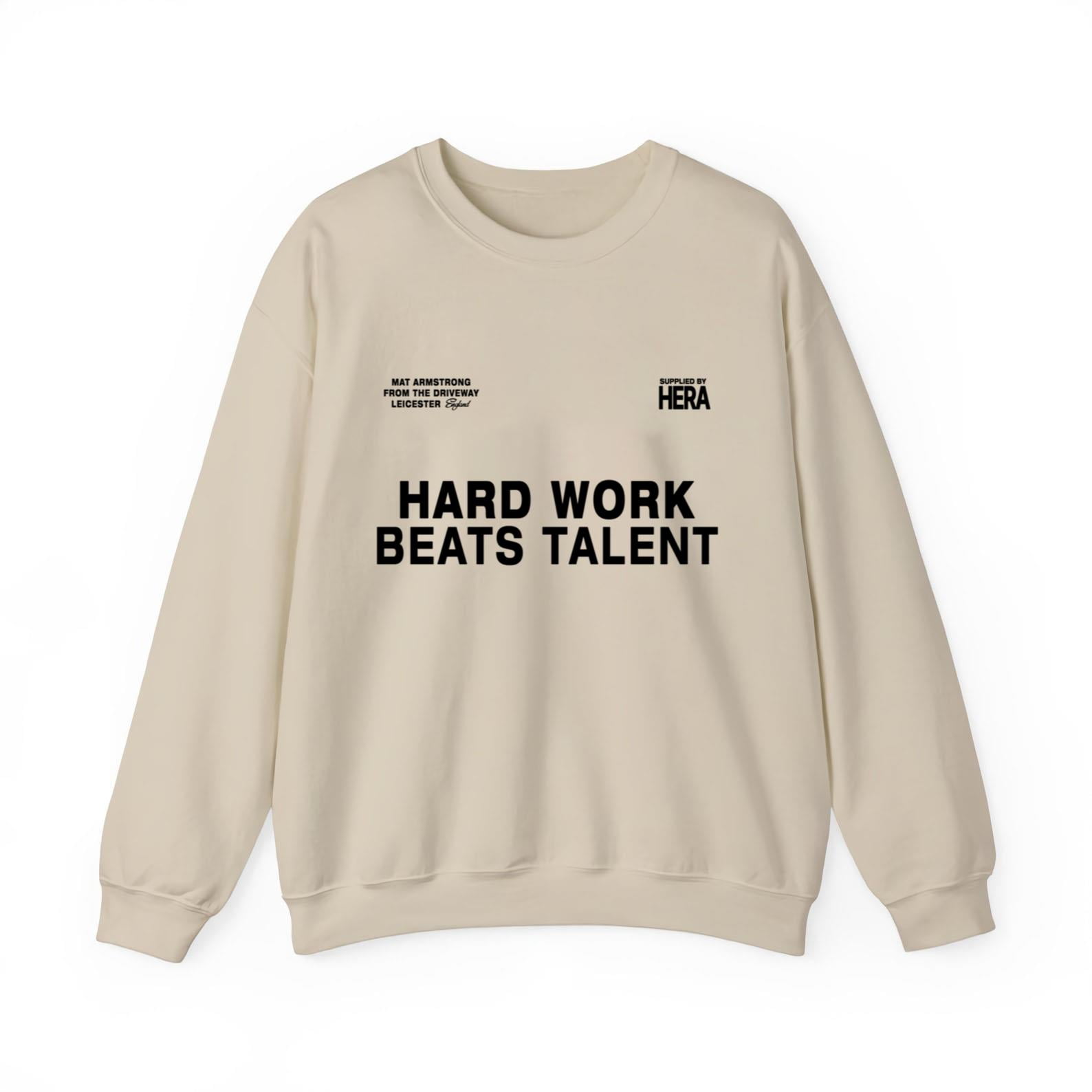 Official Matt Armstrong Hard Work Beats Talent Shirt